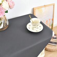 Small Square Tablecloth 2 Pack 24 X 24 Inch Washable Polyester Table Cloth Solid Grey Heavy Duty Fabric End Table Cover For Bedside Table Bedroom Nightstand,Grey24inchx24inchSquare - Grey24inchx24inchSquare - View 5