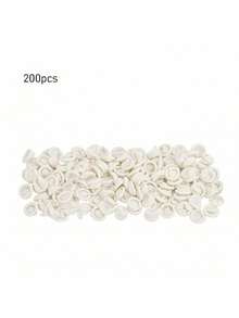 500 piezas Dedales desechables, Protectores de dedos blancos, Cubiertas para la punta de los dedos, Adecuados para dedos lesionados, Protección de piel agrietada, Mangas para dedos con textura para manicura, Cubiertas para dedos antideslizantes para belleza, reparación de electrónica, pintura, cuidado de uñas, reparación de relojes, limpieza de joyas, limpieza de piezas de armas, manualidades, manipulación de pimientos picantes, deportes, industria, belleza, mascotas y talla grande - Blanco - Ver 10