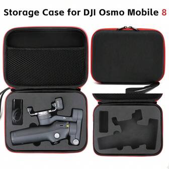 porseejie For Osmo Mobile 8 Hard Travel Bag Carrying Storage Case For OM 8 Handheld Gimbal Accessories