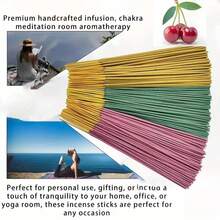 Assorted Fragrance Incense Sticks Wholesale - Sage, Lavender, Rose, Cherry Blossom, Lemongrass And Jasmine Scents | Long-Lasting Aroma, Suitable For Indoor And Outdoor Use - 升級版 - 查看 3