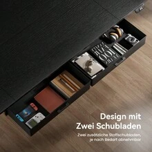 HLONONE Home Office Desks - màu đen - Xem 3