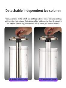 High-End Wine Rack And Display Stand, Beer Barrel, Beer Tower With Illuminated Base, Draft Beer Dispenser, Beer Tap, And Beer Foam Dispenser. - Multicolor - View 7