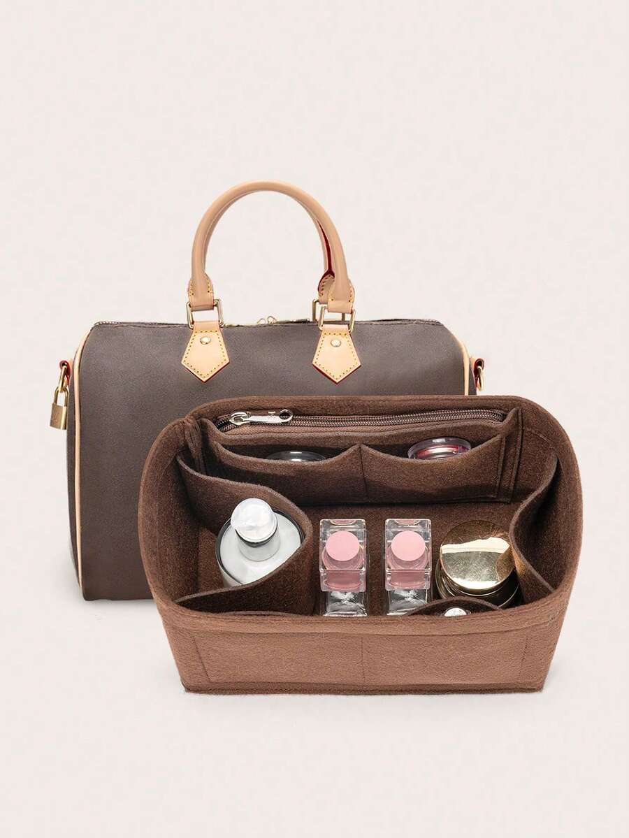 Purse Organizer, Felt Bag Organizer Purse Organizer Insert For Speedy, Tote Handbag, Shaper