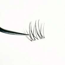 DOUDOUTIAN 轻盈假睫毛，60 簇 DIY，超细茎节状仙女毛假睫毛，新手友好，长度 7-12 毫米