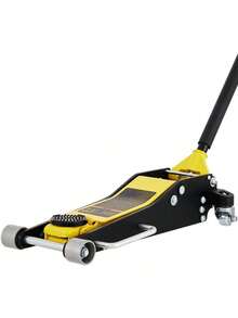 Floor Jack  3 Ton Low Profile Floor Jack  Aluminum And Steel Racing Floor Jack With Dual Pistons Quick Lift Pump  Floor Jack Lifting Range 3-6 11 -19-11 16 - Yellow - View 8