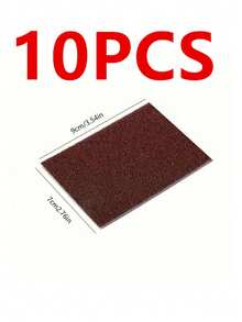 1/3/5/10片装多功能清洁海绵，易清洁PEVA材质锅具清洁布，适用于家庭、厨房、浴室、家务清洁。厨房必备，家用清洁用品，厨房工具，厨房收纳好帮手。 - 金剛砂抹布 - 查看 21