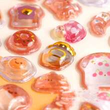 Crystal Stickers Handmade Puzzle Reward Decorative Album Phone Material Small Gift Stickers - Multicolor - View 2