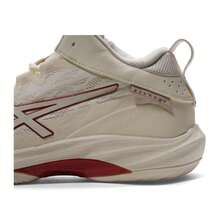 Asics Men's Basketball Shoes GELHOOP V17, Shock-Absorbing, Grip, Supportive, Lightweight, Comfortable, Low-Top, Casual Sports Shoes 1063A096-750 - Off White - View 8