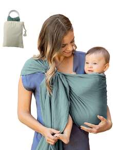 LELE LON Sears Double Loop Baby Carrier, New Born Infant Front Facing Carrier, Easy Outdoor Wearing