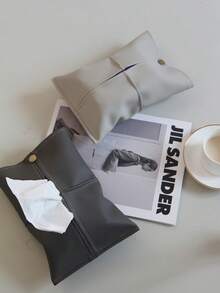 高端车载纸巾盒，创意车内纸巾架，扶手箱纸巾盒 - A - 查看 10