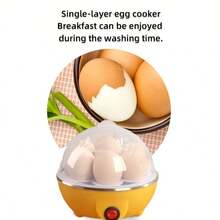 Egg Cooker,Egg Boiler Maker, Boiled Egg Cooker, Egg Steamer, Electric Eggs Boiler Multifunctional Mini Eggs Cooker Steamer Poacher For Kitchen Use (US) - US A Type Plug(110-127V) - View 6