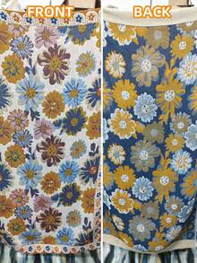 1条加大加厚四层纱布浴巾，柔软吸水速干大尺寸裹巾，四季皆宜，适合家居浴室装饰、秋季装饰、返校季、美容院、酒店、运动场所等，可作浴巾、护肤浴巾使用。