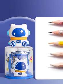 Mini Manual Pencil Sharpener, Student Pencil Sharpener, Rotary Pencil Sharpener, Portable Pencil Sharpener - Multicolor - View 4