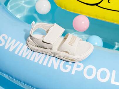 Puma Softride Pro 24 男女通用休闲户外透气魔术贴凉鞋