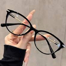 1 Pair Women's Cat Eye , Fashionable Butterfly Frame, Ultra-Light High Definition Glasses - Maroon - View 11
