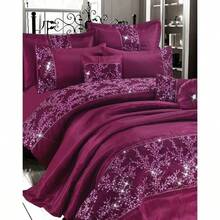 Luxury Embroidery Gigi Design Duvet Cover Set - Silver - View 7