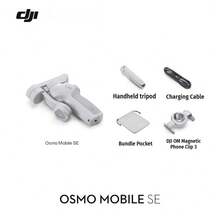 DJI OM SE Smartphone Gimbal Stabilizer | Smart Tracking 6.0 | Magnetic Quick Release | 8-Hour Battery Life For Content Creation | Smart Tracking For Parties & Travel | Foldable & Portable | Gesture Control Selfie, One-Click Share | Smart Stabilization | Vlogging Companion | Instant Landscape/Portrait Switch | Compact & Portable | Extendable Pole, Smart Tracking While Walking | Approx. 8-Hour Battery Life, Say Goodbye To Battery Anxiety - Black - View 12