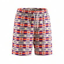 2026 New Men's Summer Vacation Beach Shorts - Red - View 3