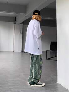 Men Jeans - Green - View 4