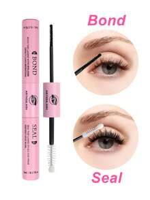 Keo dán mi giả 10ml, Keo dán mi giả dạng chùm 2 trong 1, Keo dán mi dạng chùm, Keo dán mi, Dụng cụ nối mi, Bộ dụng cụ nối mi - Hồng - Xem 5