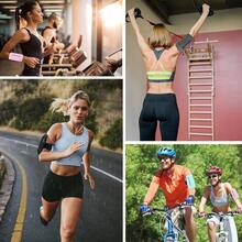 Phone Holder Running Armband Cell Phone Holder Armband 16 16e 15 14 13 12 11 Pro Xs Xr X Plus Ultra S25 Note Women Men Bag, Workout Sports Arm Bands Sleeve Pouch - 07-灰色 - 查看 7