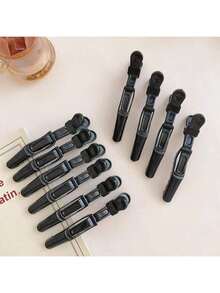 女士专业沙龙级发夹，鳄鱼形宽齿双铰链，套装，发饰 - 彩色 - 查看 7