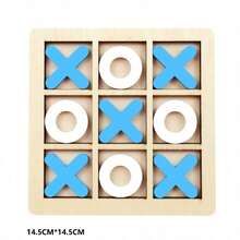 XO井字棋，儿童益智互动逻辑训练木制玩具 - 彩色 - 查看 14