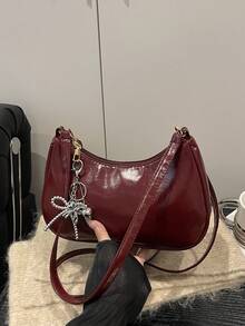 时尚简约小手提包，2025新款，小众设计休闲女包