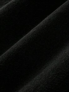 Y2K Teen Boy Straight Leg Loose Casual Versatile Denim Jeans With Pockets - Black - View 5