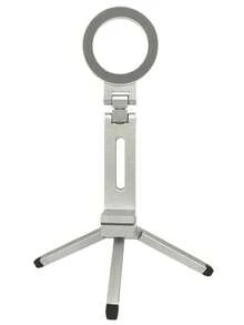 1个旅行磁吸手机支架，ABS材质，Magsafe便携式夹子，可旋转可折叠，通用手机支架，360度旋转，桌面可折叠支架 - 彩色 - 查看 8