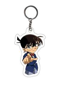 Nuevo llavero multicapa de PMMA con tema de dibujos animados y anime, llavero del personaje de anime Edogawa, accesorio para mochila, pequeño regalo para vacaciones - Multicolor - Ver 6