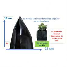 TendenciaBolsas Plástico Cultivo Producción Plantas 1 Kg 18  X 25 CmCalidad premium - 1 - Ver 5