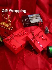 1pc-100 Yards Eye-Catching Bright Red Sparkle Ribbon, Festive & Romantic Polypropylene PP Ribbon, Flexible Flat High-Shine Glitter-Accented Ribbon, Multi-Use Event Decoration & Gift Bow Making Ribbon For Valentine's Day Proposal Scene Adornment, Birthday Party Balloon Tying, Christmas Party Table Centerpiece, New Year Eve Wall Decor, Anniversary Gift Wrapping, Easter Party Decor, Waterproof & Long-Lasting Holiday Ribbon - Red - View 4