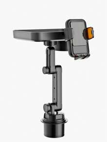 REMAX Universal 3-In-1 Car Cup Holder Expander For Front & Back Seat; Adjustable Height & Angle; Fits 98% Of Vehicles; Installs In Seconds; Car Essentials For Travel; Car Accessories For Expanding Storage Space; Car Stuff; Car Organizer - CP2007-s5 Black - View 11