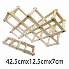 Tabletop Wine Racks - Wood Color - View 4