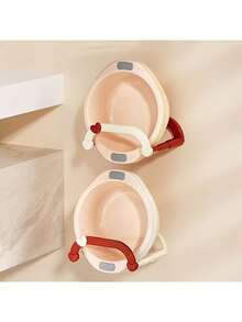 单件装 - 心形伸缩式浴室洗脸盆架，洗脸盆支架，壁挂式，无需钻孔，吸盘式设计。这款带吸盘的伸缩架用于存放浴室洗脸盆；无需钻孔即可轻松安装在墙上。 - 彩色 - 查看 5