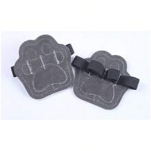 1 Paar Katzenpfoten 4-Finger Leder Trainingshandschuhe, rutschfeste Silikon Herren Gymnastikhandschuhe für Klimmzugstange Training, Handschutz aus Eisen - Verschiedenfarbig - Übersicht 13