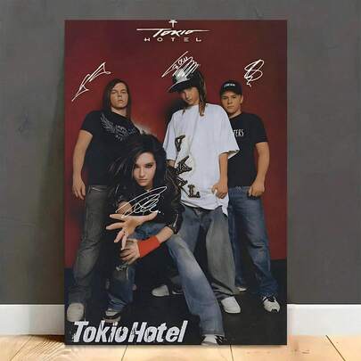 لوحة جدارية فنية كلاسيكية من نوع فينتاج لفرقة موسيقية من فندق طوكيو، ديكور للمنزل والمكتب والغرفة والمقهى والحانة، لوحة قماشية ديكورية اختيارية مع إطار