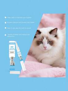 YEGBONG Pet Tear Stain Remover Pen, Cleaning Solution For Cat & Dog Eye Tear Stains, Suitable For Cats And Dogs