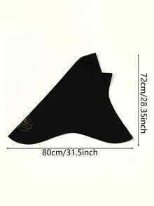 1pc Dubai Middle East New Rose Flower Shower Gold Crystal Chiffon Bandana Scarf, Versatile Turban Head Wrap For Women - Multicolor - View 3