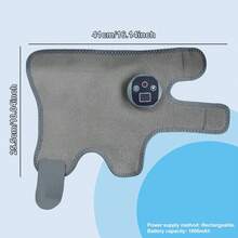 FollowBreak Electric Foot Massager - Combines Heat Therapy And Vibration Massage, Suitable For Calves, Feet, Ankles, Arms And Elbows, 3 Massage Modes And 4 Heat Levels, 1800mAh Large Capacity Battery, 15-Minute Auto Shut-Off, Ideal Gift For Christmas, Valentine's Day, Mother's Day, Father's Day, Friends, Partners And Elders - Multicolor - View 2