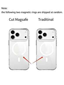 透明软胶磁吸充电保护壳 | 兼容磁吸充电，防震超薄，兼容苹果/ - 無色 - 查看 11