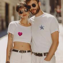 10/24 Miếng Thêu Hình Ngôi Sao & Trái Tim Lấp Lánh – Có thể ủi hoặc may lên quần áo | Phụ kiện DIY hoàn hảo cho mũ, áo sơ mi, quần jean & túi xách | Nhiều màu sắc để lựa chọn - Nhiều màu - Xem 3