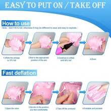 CYPN8 Pcs Flotadores para Niños Anillos de Brazo de Natación para Niños Bandas Inflables para Nadar para Niño y Adultos Flotadores de BrazoFashion - 219613412 - Ver 4