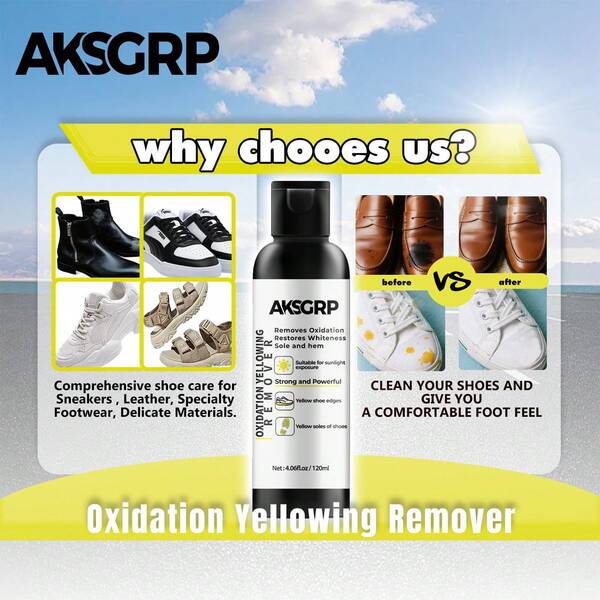 AKSGRP Shoe Sole Whitener And Deoxidizer, Effective Stain Remover For Yellow Discoloration On White Sneakers, Boots, Bags And Rubber Products, Restores Shoe Soles, Shoe, Spring Summer Picks, Brides Maid Gifts, Room, Bedroom Decor, Beach, Travel, For Men, For Women, Vacation, Women's Day, Travel Essentials, Wedding Favors, Y2k, Bedroom, Car Accessories Women, Kitchen Decor,Wedding,Y2k,Party