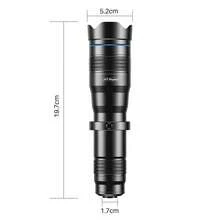 APEXEL 36倍单筒望远镜，金属智能手机望远镜，高品质远摄镜头，适用于几乎所有手机，专业智能手机摄影镜头配件 - A - 查看 6