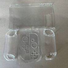1个透明PC水晶保护壳，适用于Switch，完美设计，有效保护，节日/生日礼物 - 彩色 - 查看 3
