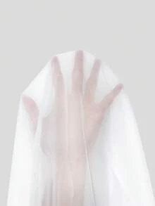 白色不对称肩部披肩式宽松休闲女式衬衫，夏季款 - 白色 - 查看 11