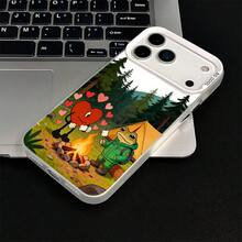 Enjoy nature and live in the moment This stylish and comfortable large-hole IMD acrylic phone case is an ideal gift for friends and family. It is compatible with for  17/16/15/14/13/12/11/X/XR/7/8, for OPPO,for , for VIVO, for , for Xiaomi, for Honor, and for  models, including Plus, Pro, Max, and SE versions. It's the perfect gift for holidays such as Christmas, Valentine's Day, and New Year. - Blanco - Ver 5