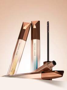 Pudaier Glossy Mascara - Waterproof, Smudge-Proof, Pearl Finish, Volumizing & Lengthening, 12-Hour Long Lasting - #02 - View 8